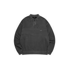 Свитшот LMC Overdyed OG Collar, размер L, , чёрный L.M.C