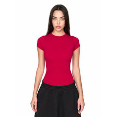 Топ XSAI SMALL TEE 02, размер M, красный