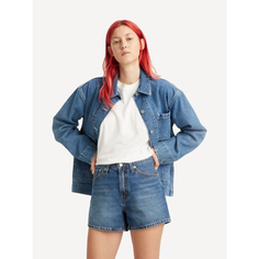 Бермуды Levis 80S MOM SHORT, размер 24, medium indigo worn in - blue Levis®