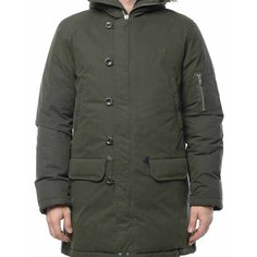 Пуховик FRED PERRY, размер XL, зеленый