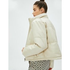 Куртка KOTON, размер 34, бежевый