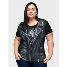 Футболка MixFix, размер 7XL, чёрный