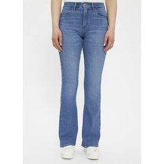 Джинсы клеш Wrangler Bootcut, размер 29/32, синий