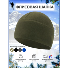 Шапка , размер UNIVERSAL, зелeный Нет бренда