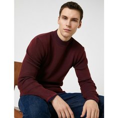 Свитер KOTON, размер S, , коричневый, красный