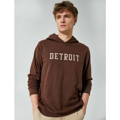 Свитшот KOTON, размер M, , коричневый