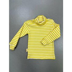 Водолазка Жёлтый Кот, размер 80, желтый