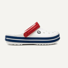 Сабо Crocs Crocband Clog, размер M4/W6 US, White/Blue Jean