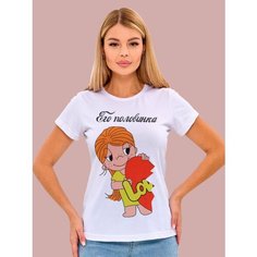 Футболка Филя. Love Is, размер XS, белый