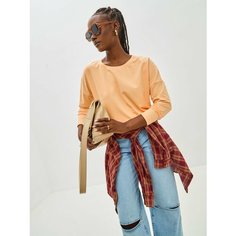 Лонгслив Nataly Shumakova, размер 42-44, , персиковый