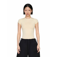 Топ XSAI SMALL TEE 02, размер S, бежевый