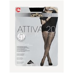Колготки Omsa Attiva, 20 den, размер 6, черный
