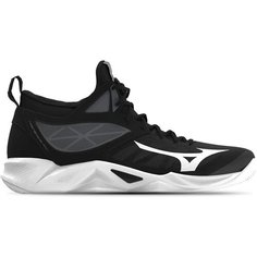 Кроссовки Mizuno Wave Dimension Mid, размер 9 US, чёрный