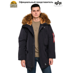 Куртка ALPHA INDUSTRIES, размер XXL, синий