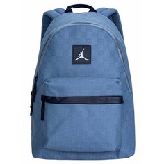 Рюкзак Jordan, фактура плетеная, синий