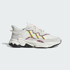 Кроссовки adidas Ozweego, размер 5,5 UK, off white/solar yellow/lucid pink