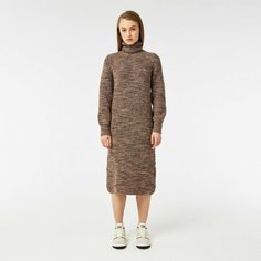 Платье LACOSTE, размер T34, коричневый