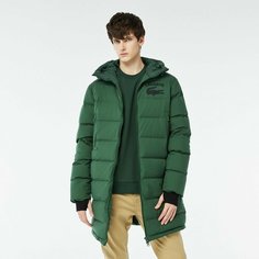 Пуховик LACOSTE, размер T52, зеленый