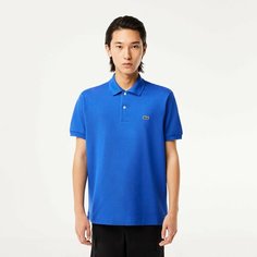 Поло LACOSTE Classic Fit, размер T8, ярко-голубой