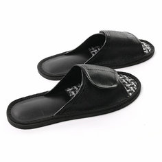 Тапочки, размер 48-49, черная Olda Shoes