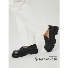 Лоферы Salamander, размер 37, черный