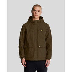 Куртка Lyle & Scott Hooded Pocket Jacket, размер S, оливковый