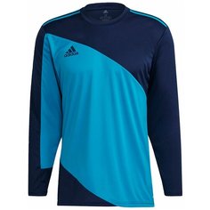 Свитшот спортивный adidas, размер S, , темно-синий/голубой