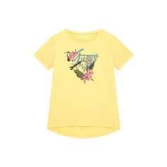 Футболка GUESS, размер 122-128, Яркий желтый