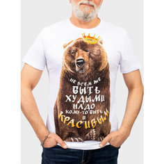 Футболка MixFix, размер M, белый