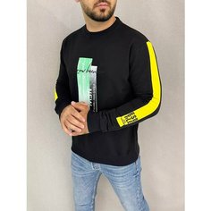 Свитшот EGLO, размер 48, , черный
