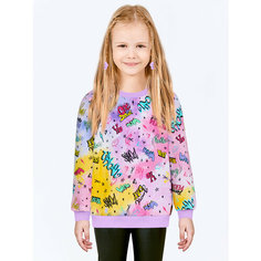 Толстовка KETMIN детская с начесом теплая, размер 116, сиреневый