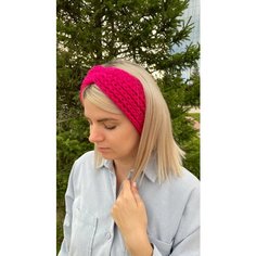 Повязка Hand Made, размер OneSize, фуксия