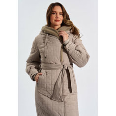 Пальто DIMMA fashion studio Ингрид, размер 48, коричневый