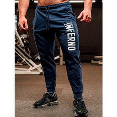 Брюки Inferno Style Брюки спортивные INFERNO style Б-001-001, размер M, синий