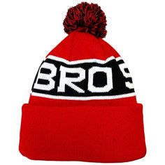 Шапка Bro Stuff BroStuff, размер One Size, красный/черный/белый