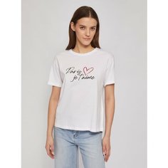 Футболка Zolla, размер XS, white