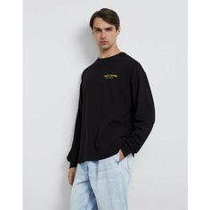 Лонгслив Gloria Jeans, размер XS (40-42), , чёрный