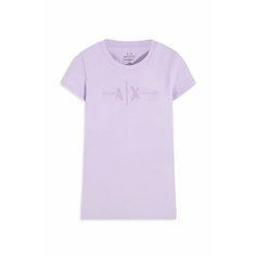 Футболка Armani Exchange, размер M, фиолетовый