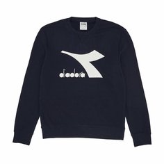 Свитшот Diadora, размер 3XL, , темно-синий