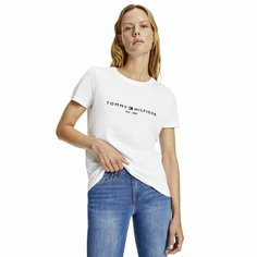 Футболка TOMMY HILFIGER, размер M, белый