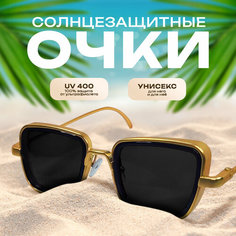 Солнцезащитные очки , черный, золотой Gamer Zone