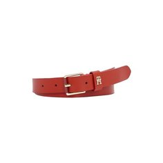 Ремень TOMMY HILFIGER, размер 80, красный