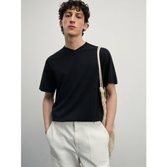 Футболка Zarina, размер 2XL (RU 54)/182, черный