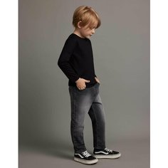 Джинсы Gloria Jeans, размер 3-4г/104, серый