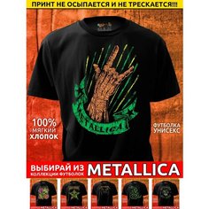 Футболка Rock-Rock, размер L, чёрный
