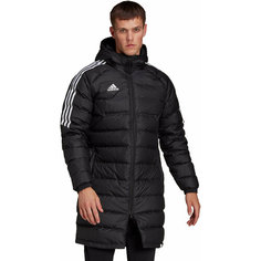 Пуховик adidas Condivo 22 Long Down Jacket, размер L, чёрный