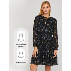 Платье Zolla, размер XS, чёрный