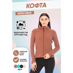 Толстовка FORCELAB Спорт, размер XXL, , коричневый