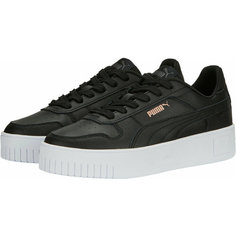 Кеды PUMA Carina Street, размер 7 UK, чёрный