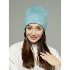 Шапка бини DM-Collection, размер 52-58, бирюзовый
